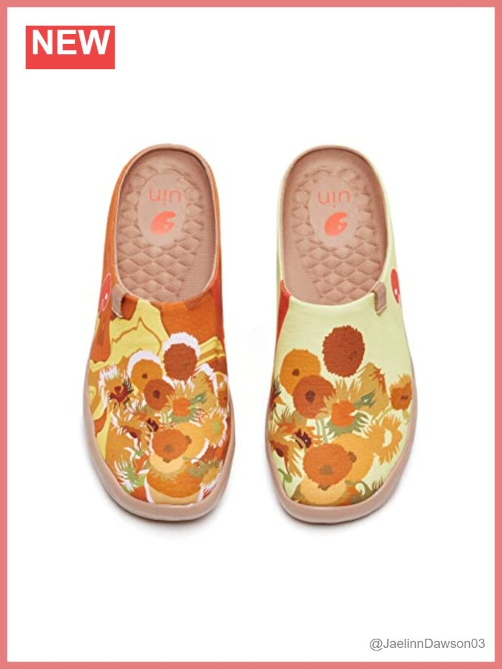 Art Print Slip-On Walking Shoes Lightweight Comfortable Fashion Sneaker